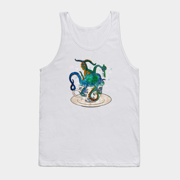 Octopus Tank Top by SnugglyTh3Raven